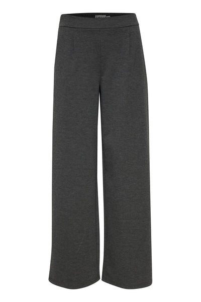 IHKATE SUS LONG WIDE PA2 Dark grey melange - 20118337 Thumbnail
