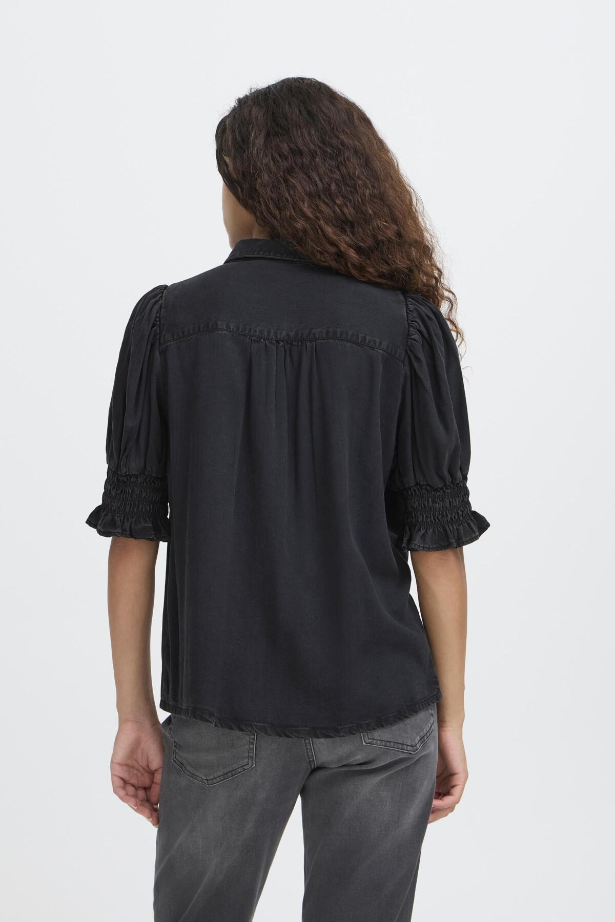 IHBORGIE SH Washed black - 20121302