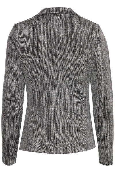 IHKATE JACQUARD BL4 Black/white herringbone - 20121600 Thumbnail