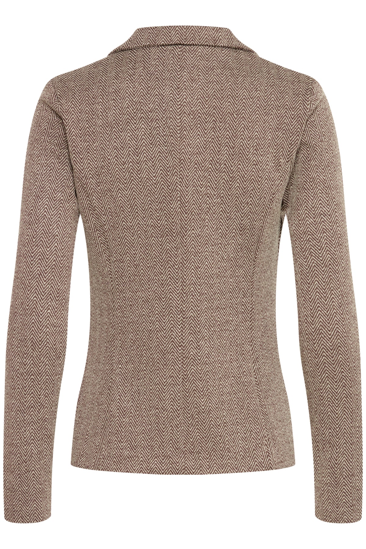 IHKATE JACQUARD BL4 Java/Almond Milk Herringbone - 20121600