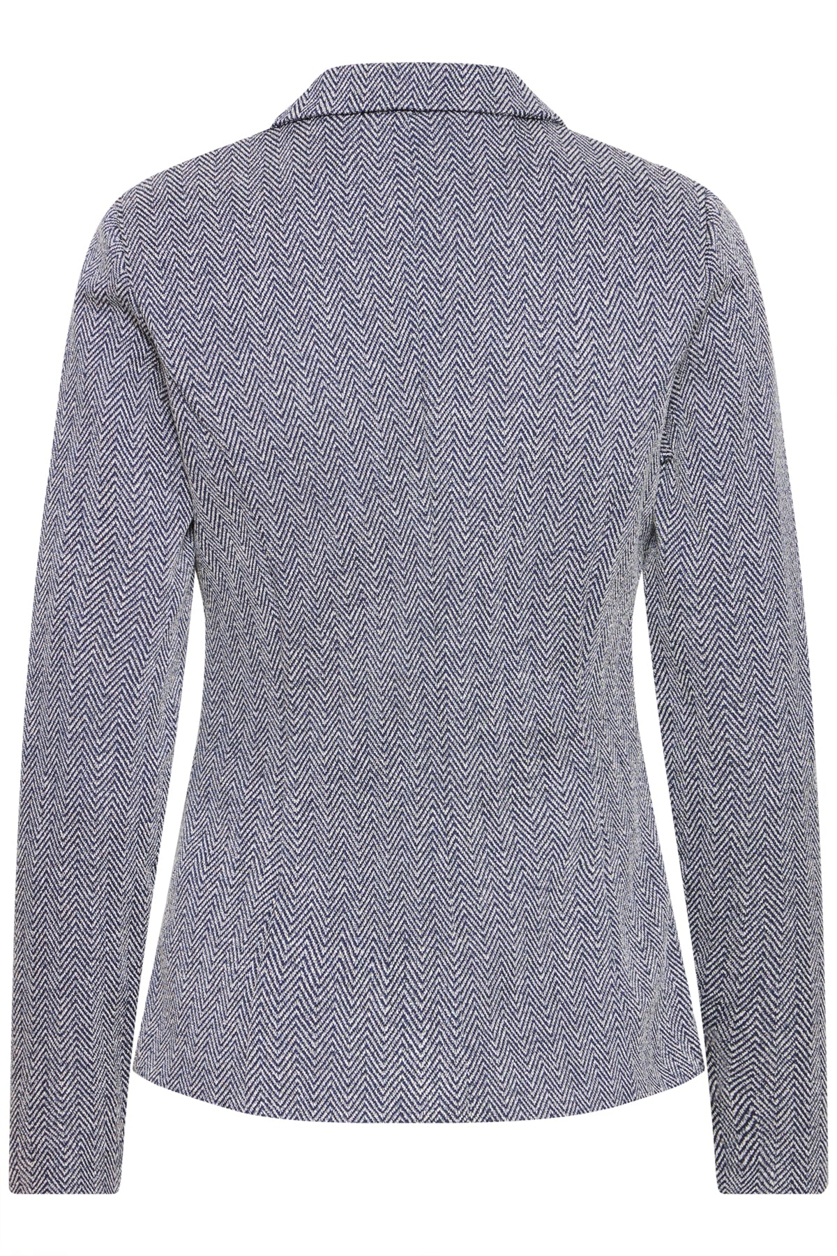 IHKATE JACQUARD BL4 PATRIOT BLUE HERRINGBONE - 20121600