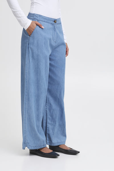 IHBARCY PA CR Light blue chambray - 20122687 Thumbnail