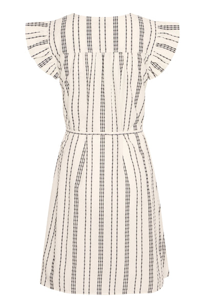 IHJOSINE DR Birch w. Black Jacquard Stripe - 20122691 Thumbnail