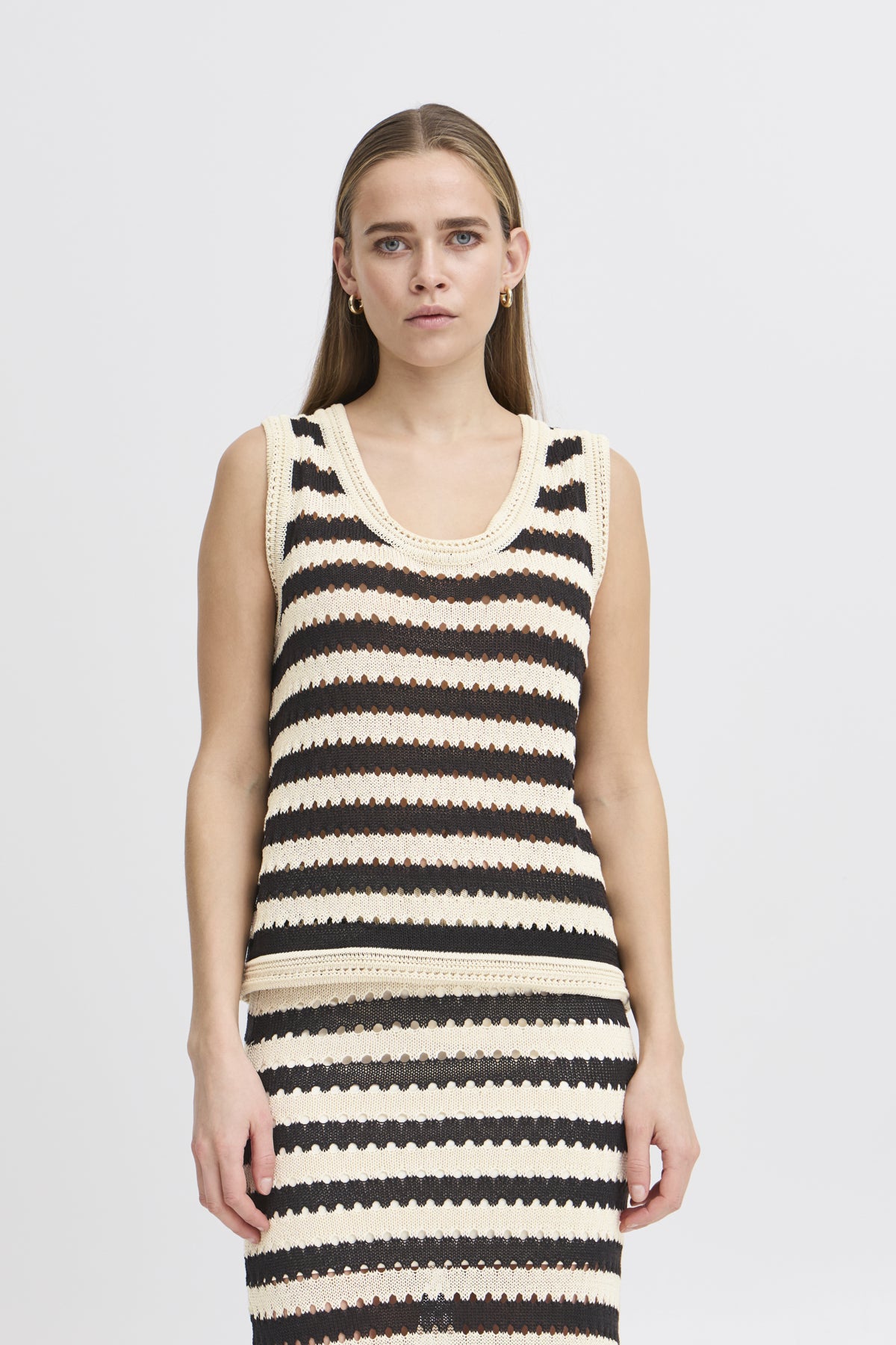 IHBIRDIS TO Black/Almond Milk stripe