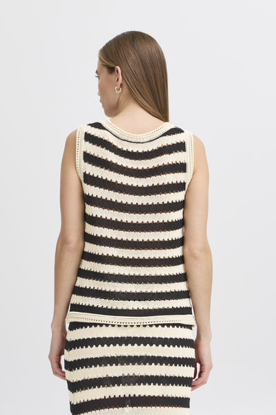 IHBIRDIS TO Black/Almond Milk stripe Thumbnail