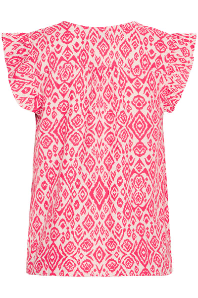IHLINNO TO2 Geranium Diamond Ikat - 20122924 Thumbnail