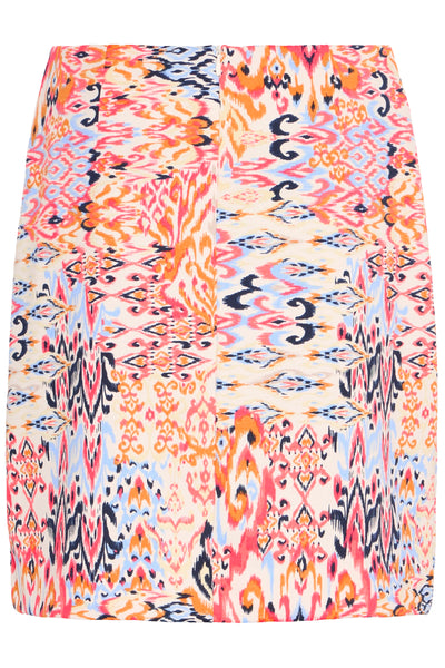 IHKATE PRINT SK15 Geranium Multi Ikat Aop - 20123022 Thumbnail