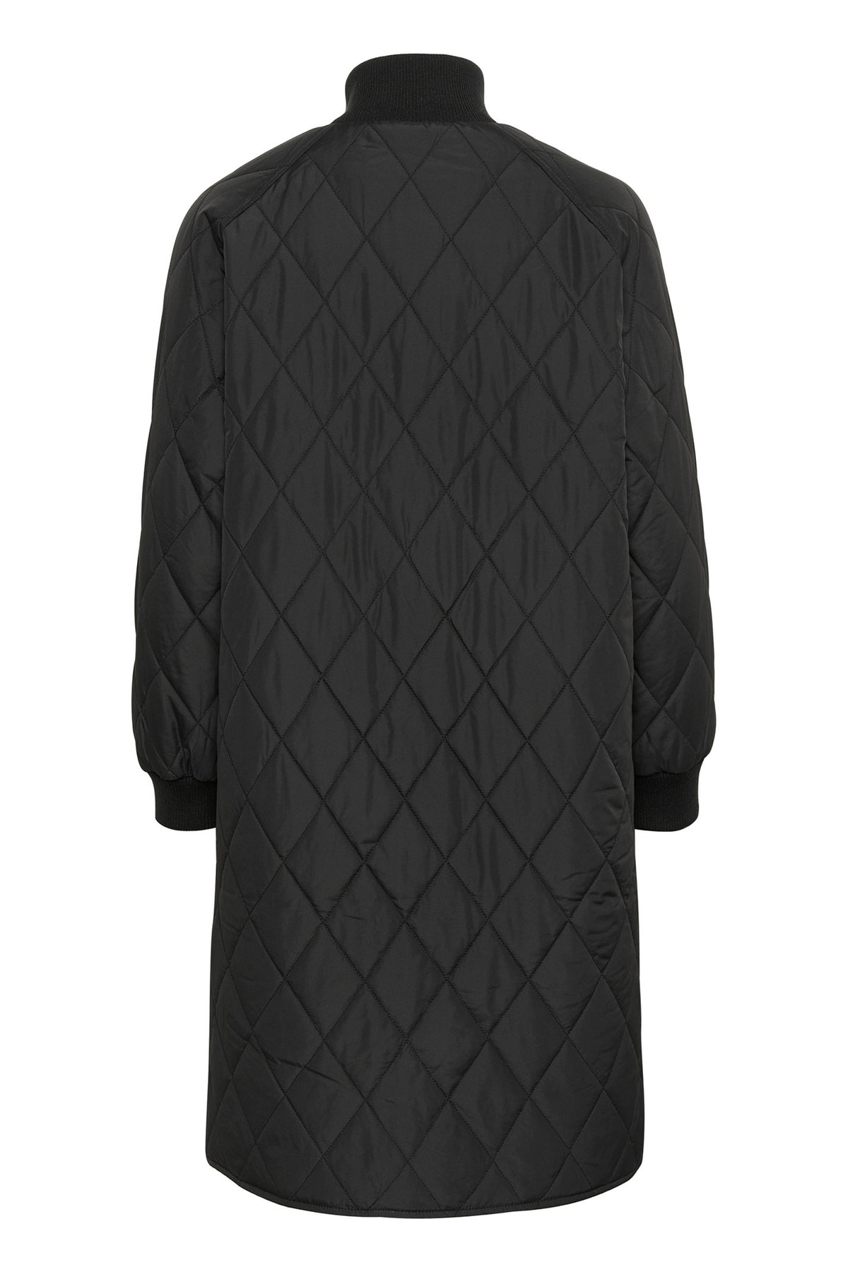 EktraIW Quilted Coat Black - 30105339