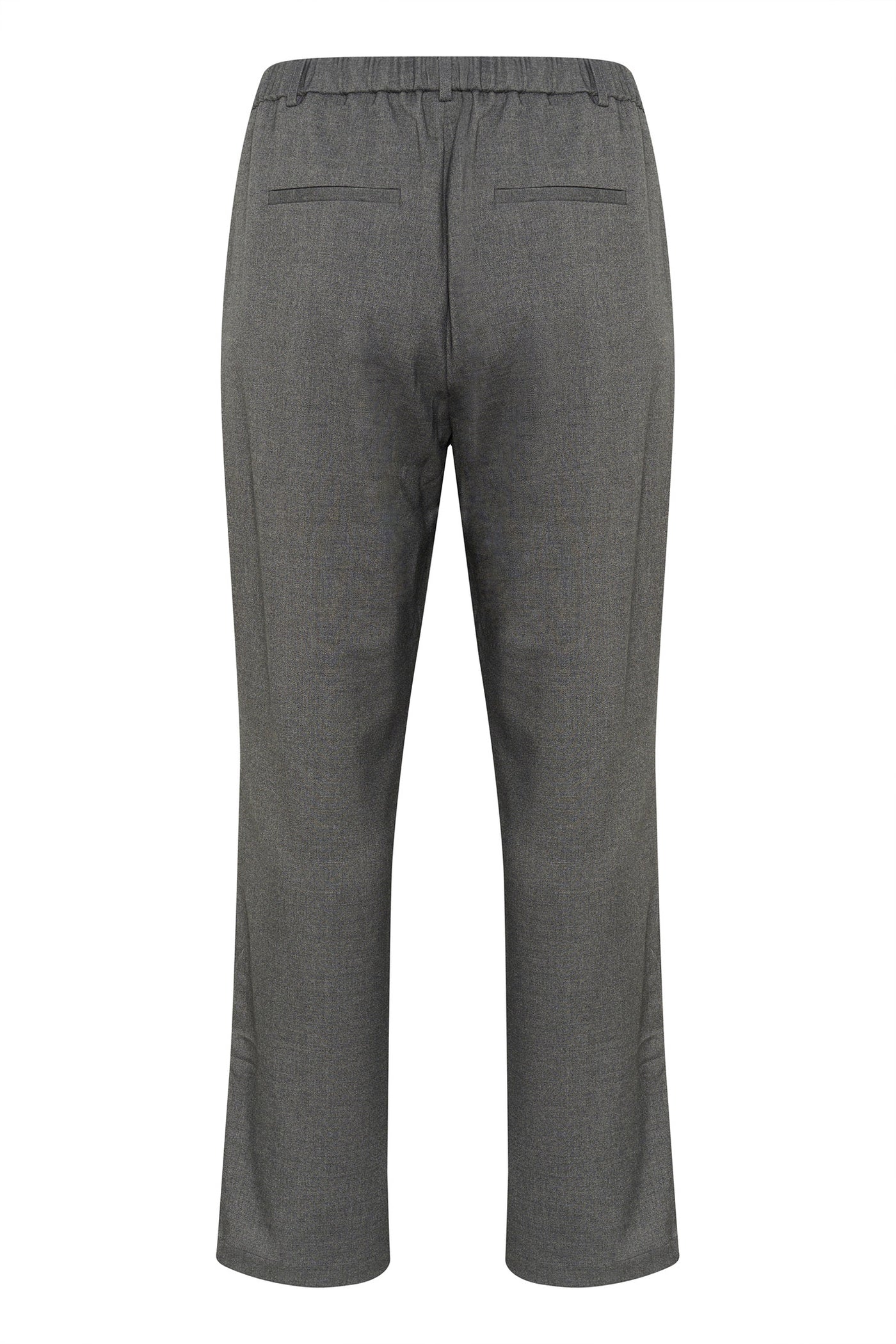 KCmerla Straight Pants Dark grey melange - 10582712