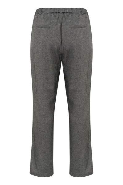 KCmerla Straight Pants Dark grey melange - 10582712 Thumbnail
