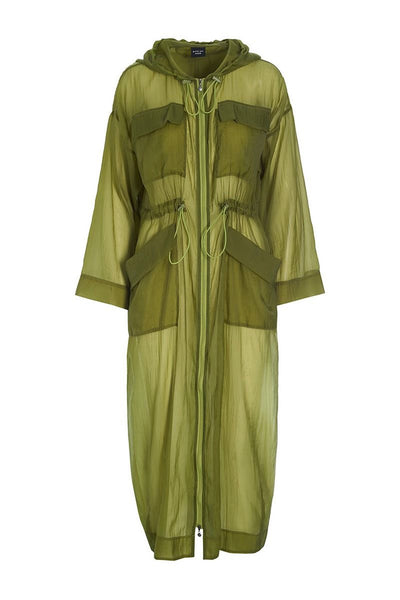 Sukasu kjole med hÃ¦tte GINKO GREEN - 256-2402-5321 Thumbnail