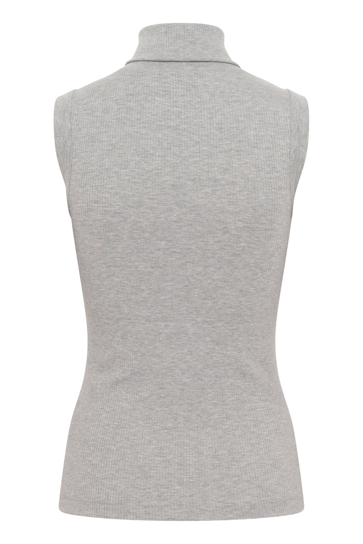 DagnaIW Melange Rollneck Top medium grey  melange - 30107007