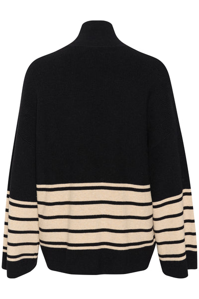 GittelIW Pullover Black/Haze Melange - 30107018 Thumbnail