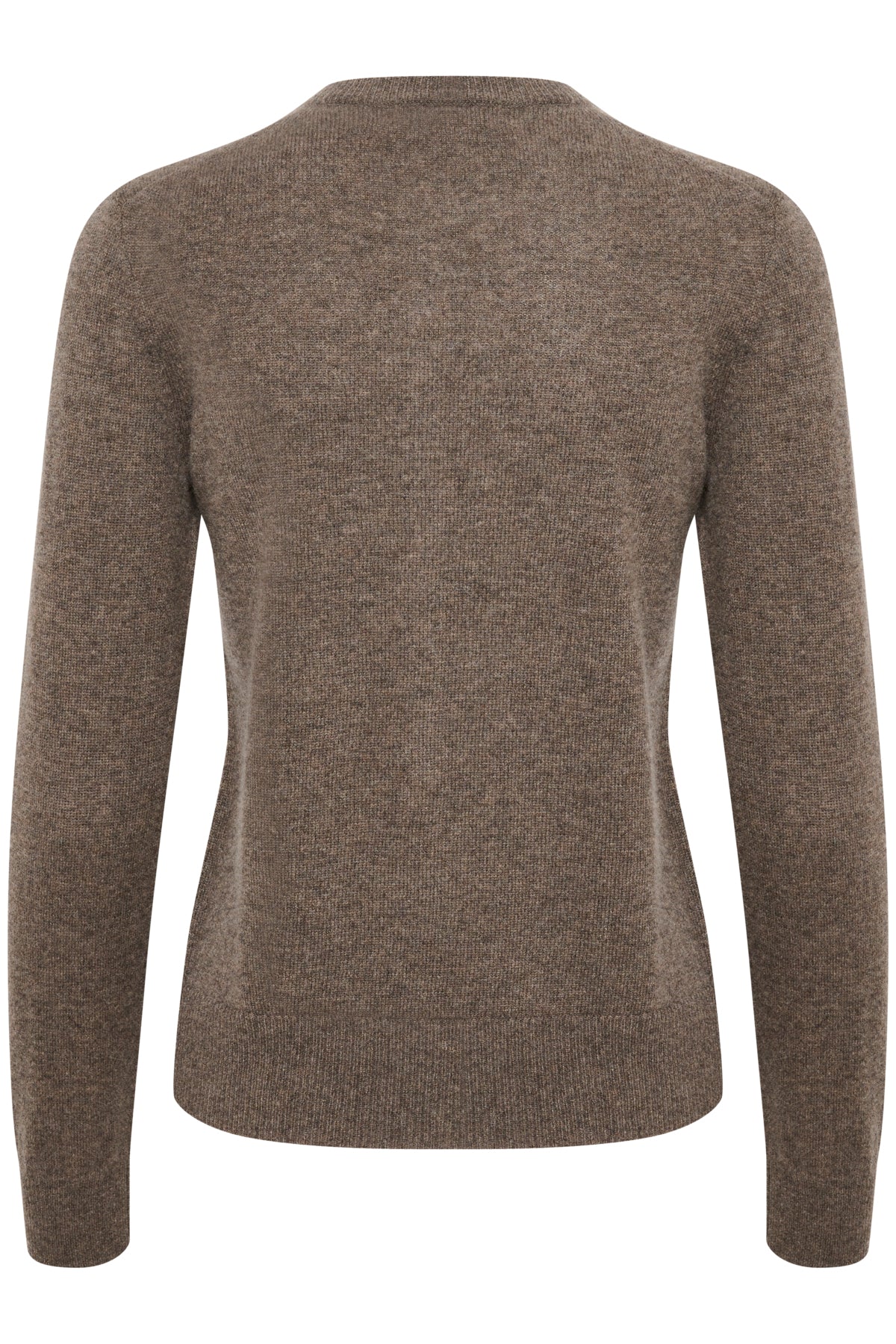 LukkaIW Cardigan Brown Melange - 30107630