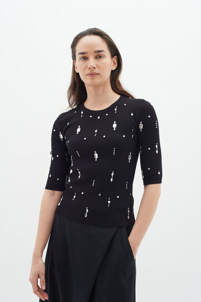 YaelleIW Top Black - 30110095 Thumbnail