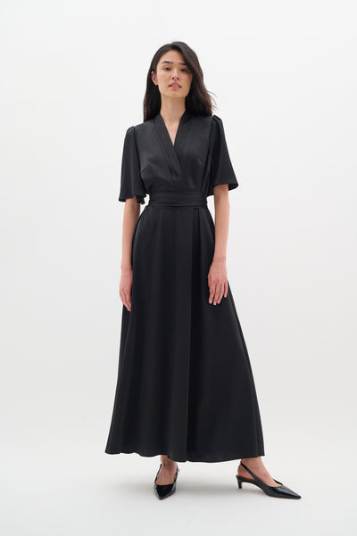 SendraIW Long Dres Black - 30110131 Thumbnail