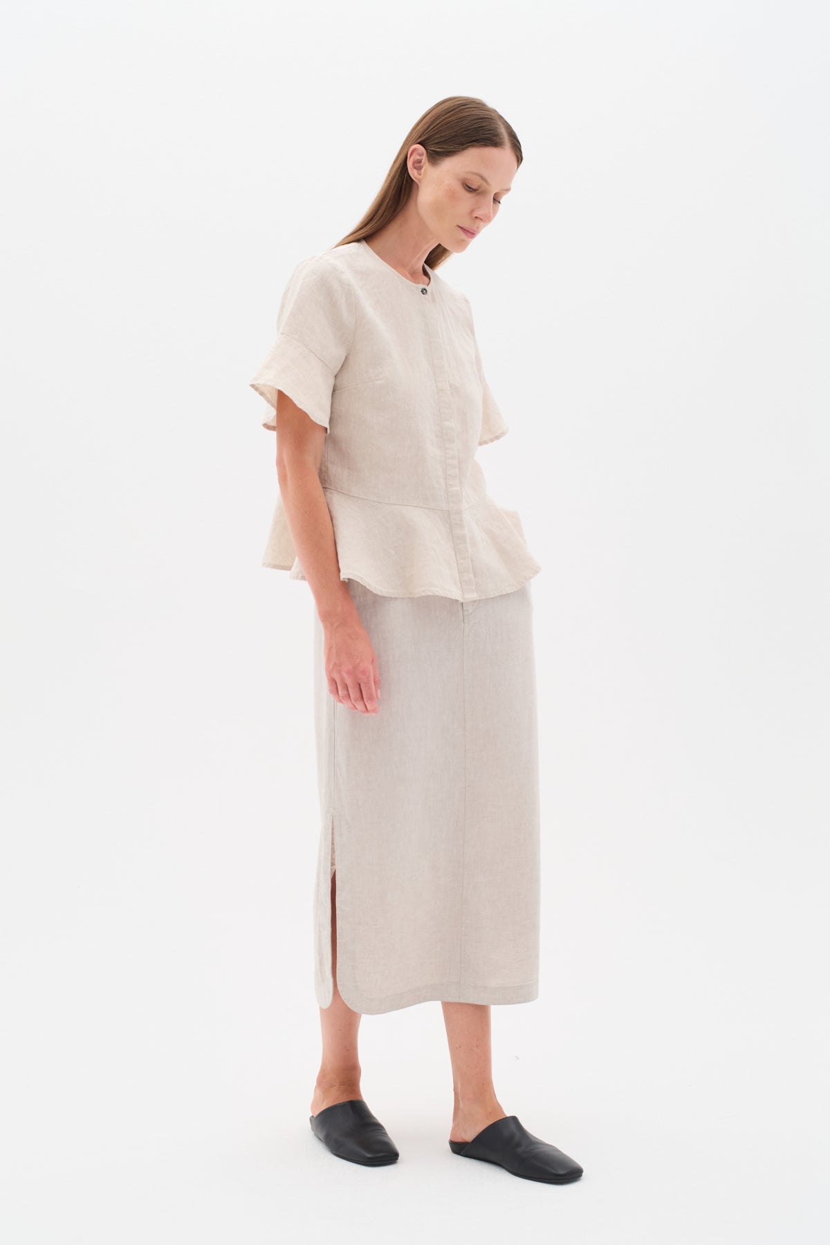 RimoneIW Skirt Haze Melange - 30110364