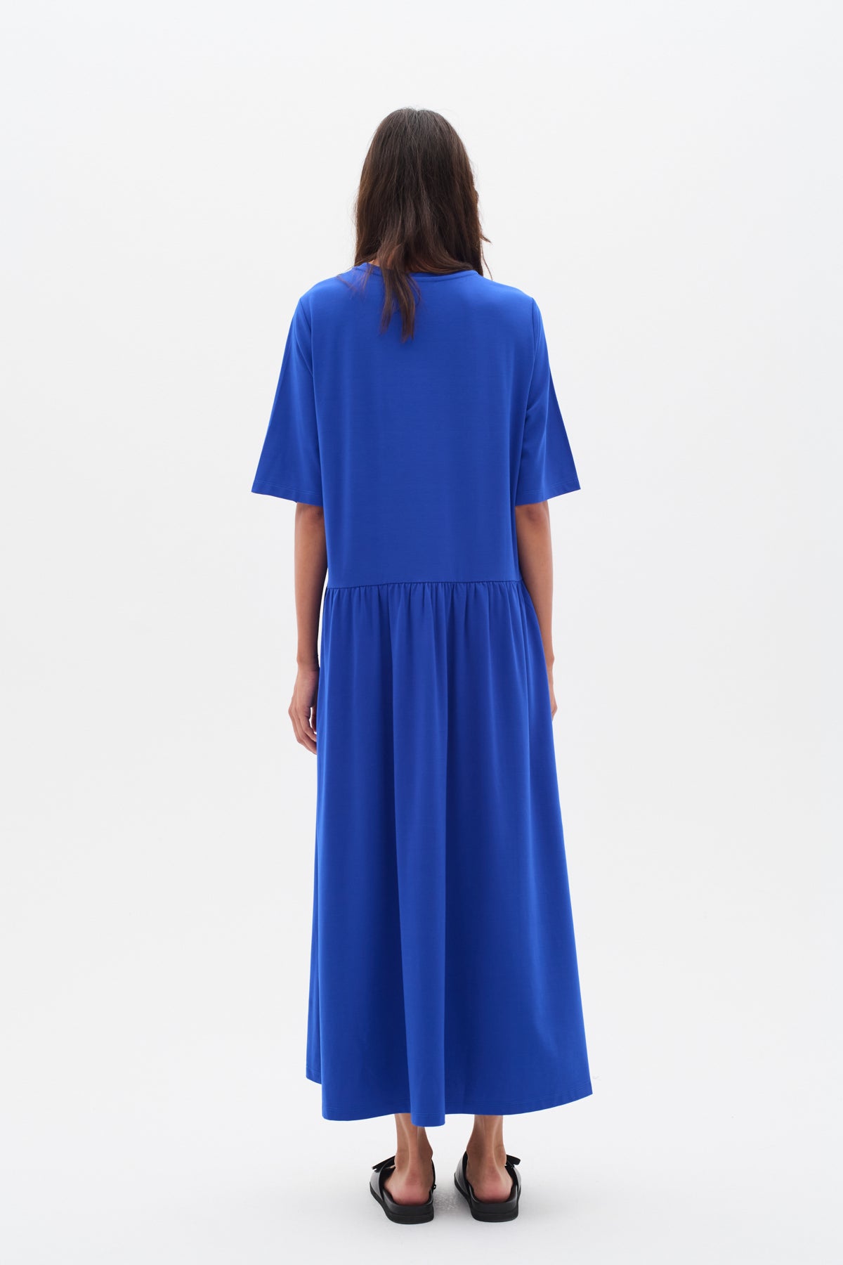 HivieraIW Long Dress Greek Blue