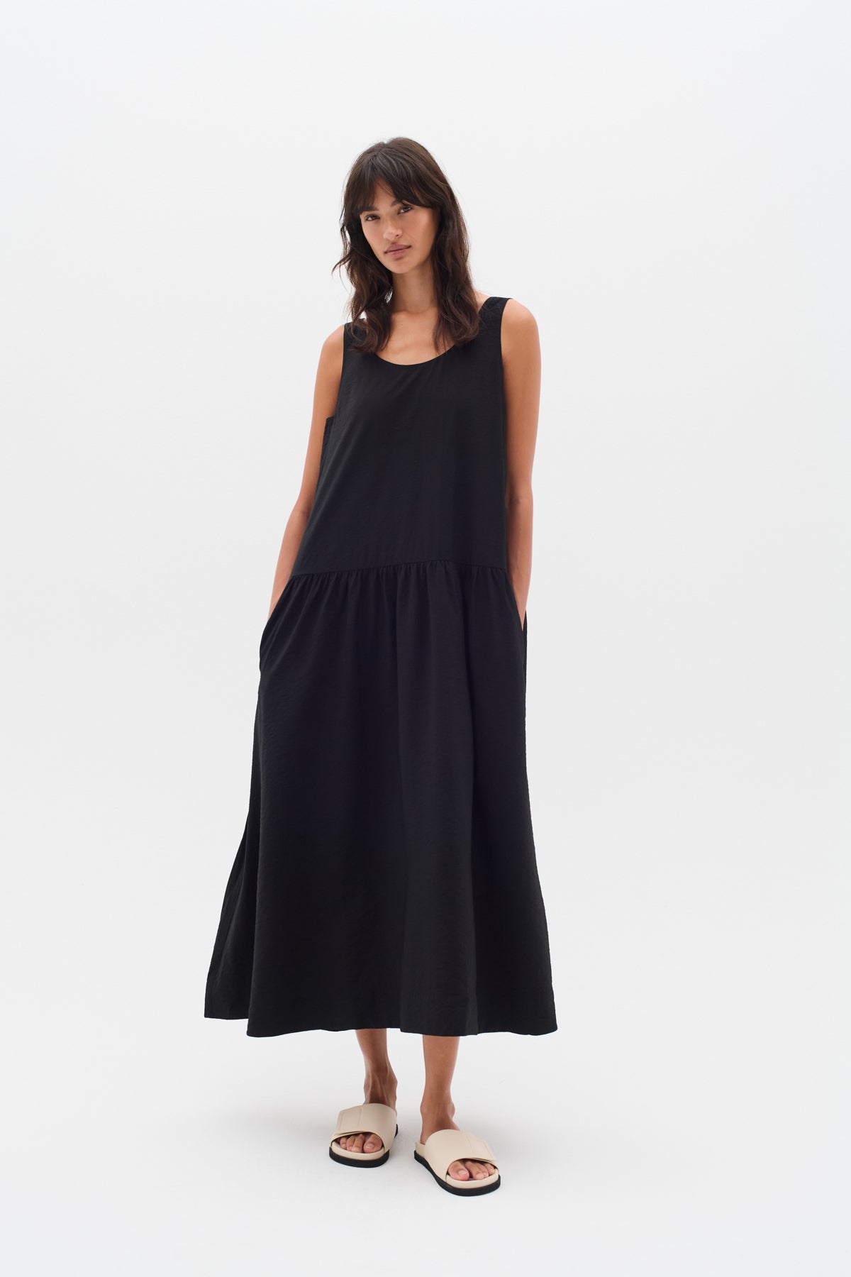 FayeIW Sleeveless Dress Black - 30110418