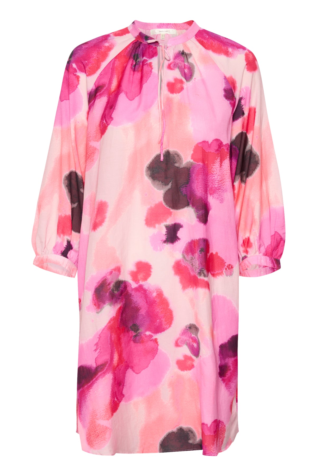 FreyahIW Tunic Pink Watercolor Drops