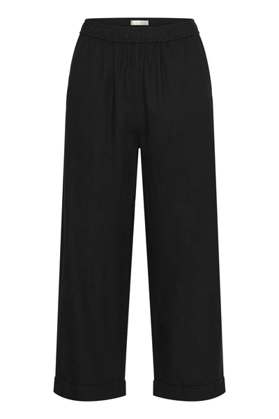 RimoneIW Driza Culotte Pants Black - 30110459 Thumbnail