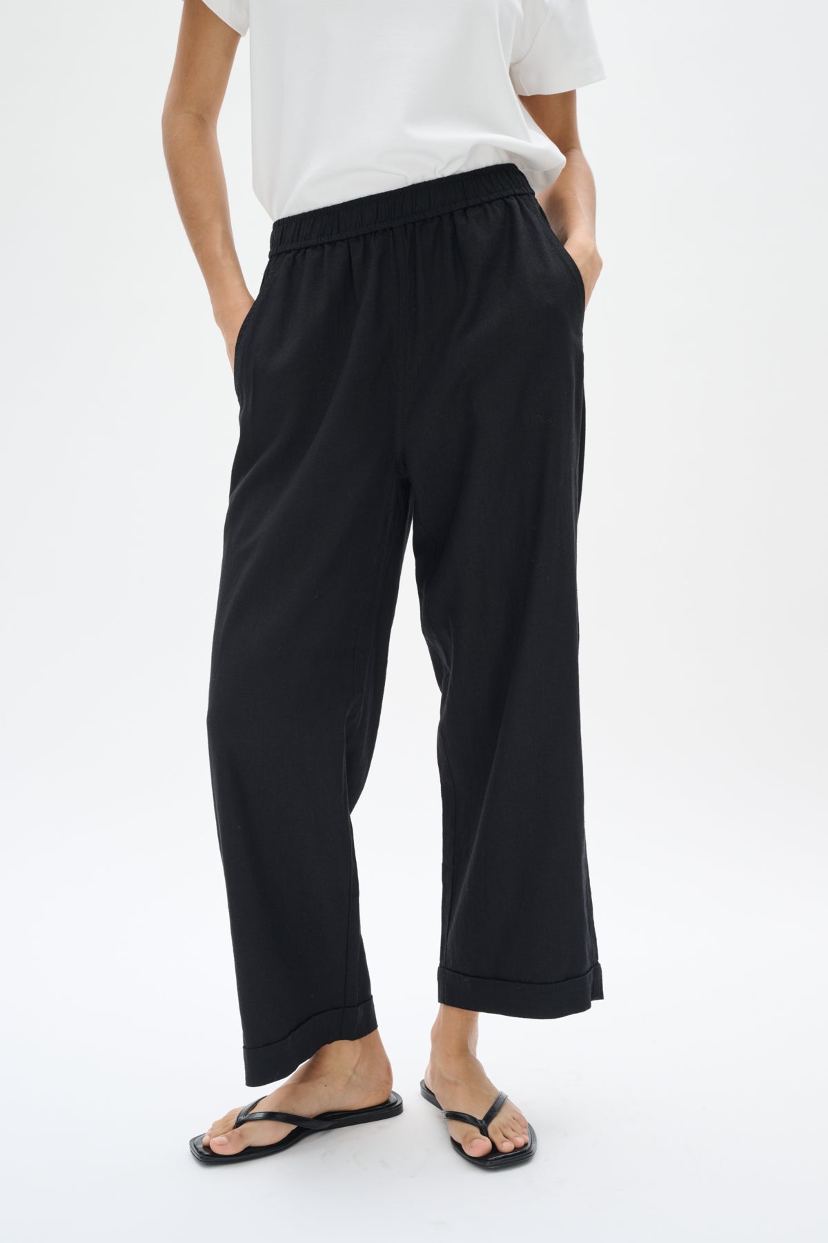 RimoneIW Driza Culotte Pants Black - 30110459