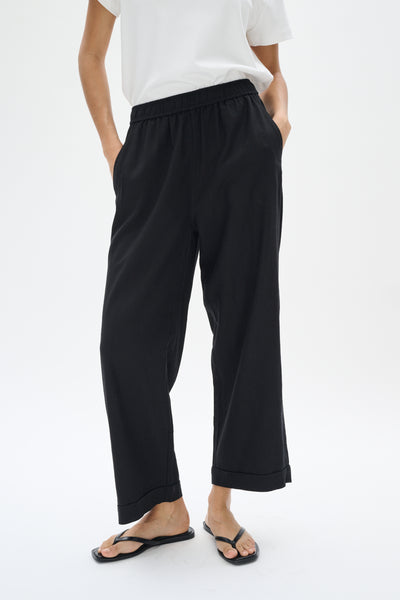 RimoneIW Driza Culotte Pants Black - 30110459 Thumbnail