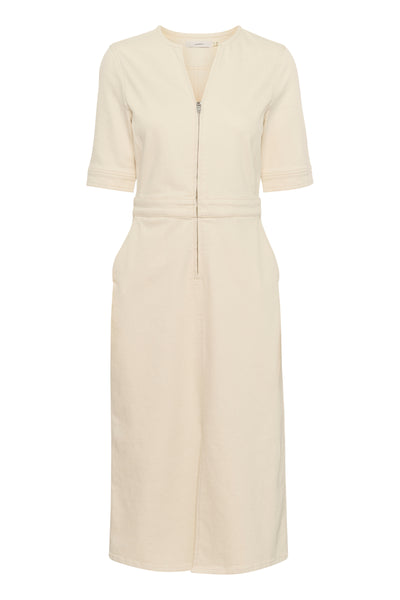 BaccaIW Dress ECRU - 30110527 Thumbnail