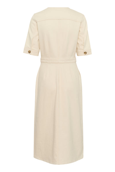 BaccaIW Dress ECRU - 30110527 Thumbnail