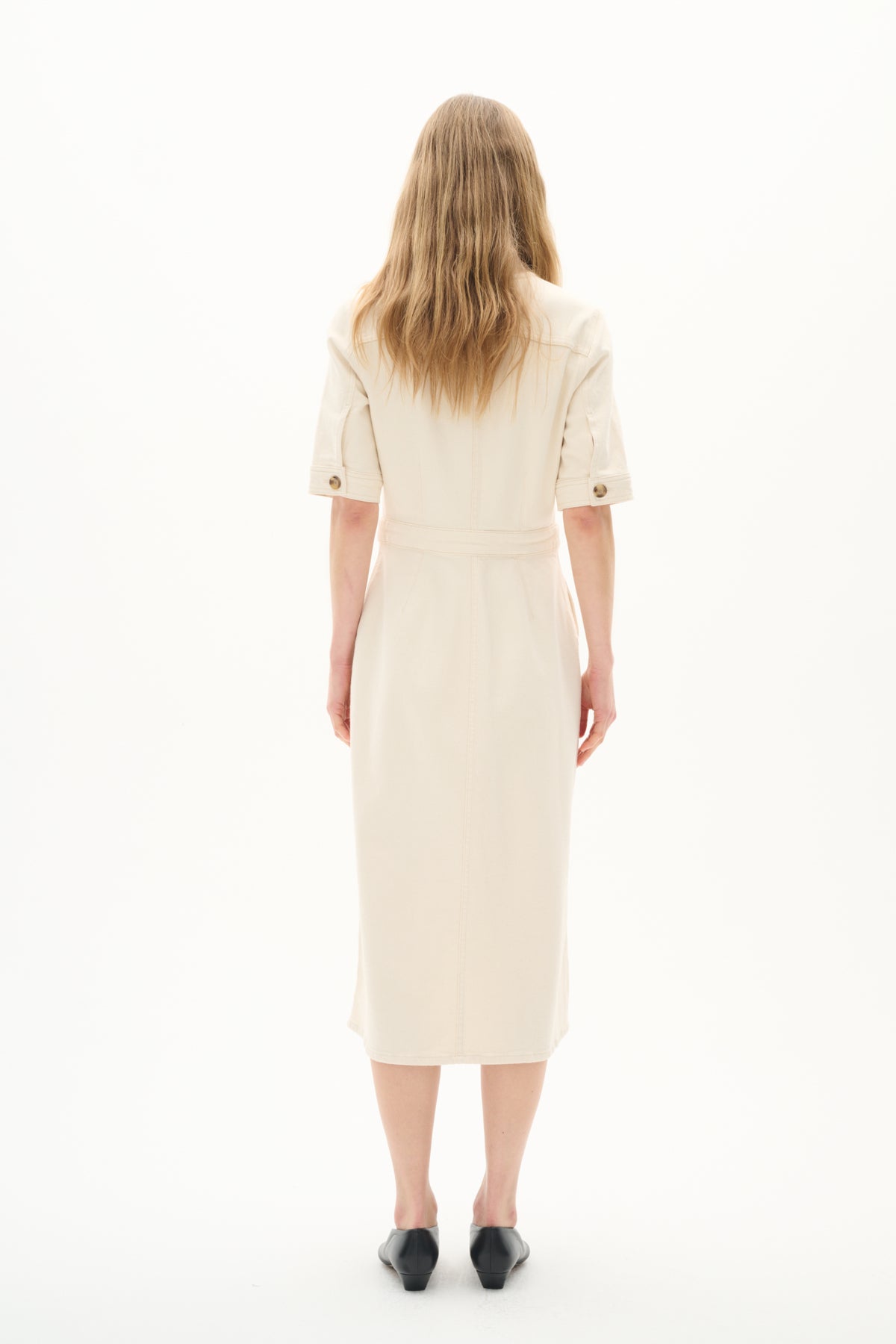 BaccaIW Dress ECRU - 30110527