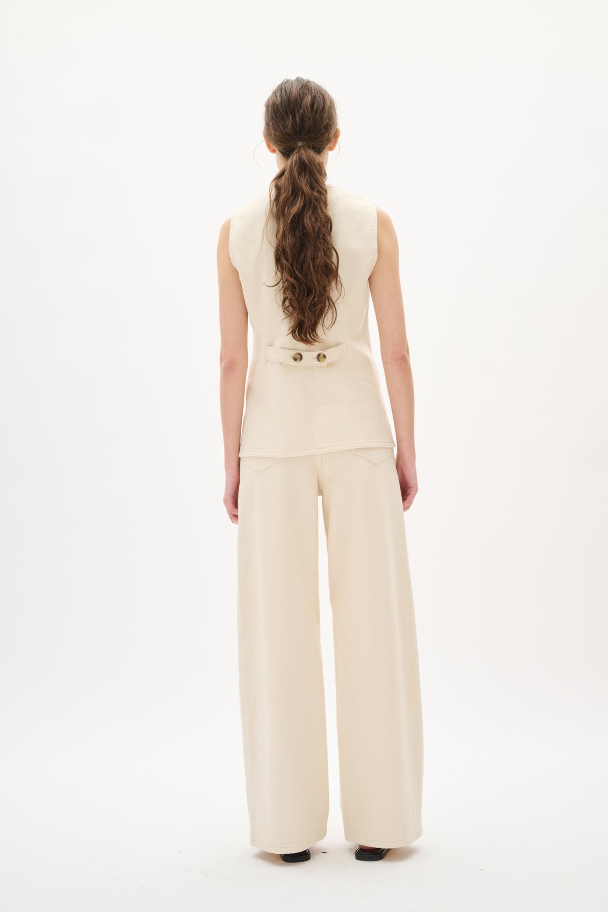 BaccaIW Waistcoat ECRU - 30110529
