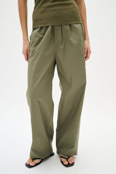 KennaIW Pants Dusty Olive - 30110533 Thumbnail