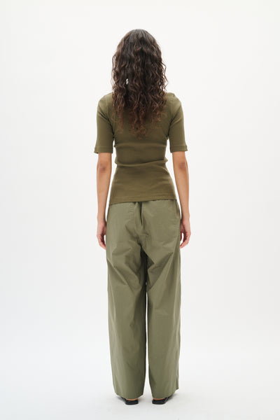 KennaIW Pants Dusty Olive - 30110533 Thumbnail