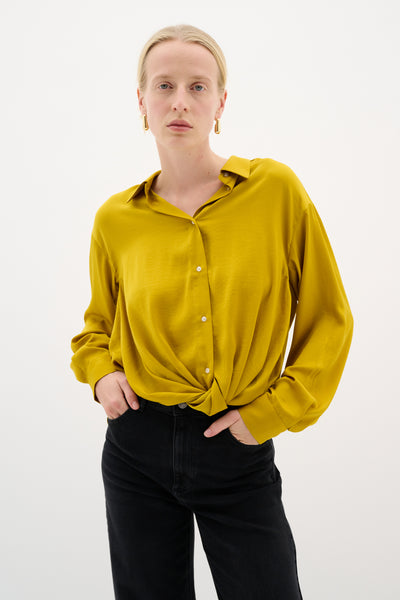 KinleyIW Shirt Golden palm - 30110547 Thumbnail