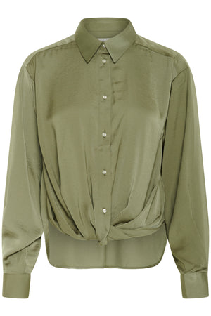 KinleyIW Shirt Dusty Olive - 30110547