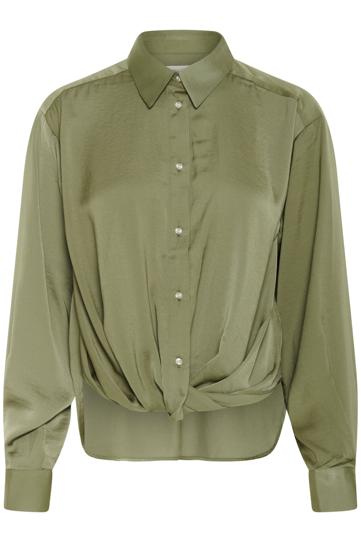 KinleyIW Shirt Dusty Olive - 30110547