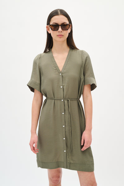 KilloIW Dress Dusty Olive - 30110560 Thumbnail