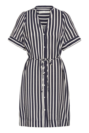 KilloIW Dress Marine Blue Stripe - 30110560