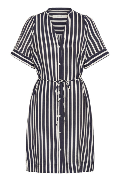 KilloIW Dress Marine Blue Stripe - 30110560 Thumbnail