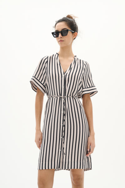 KilloIW Dress Haze / Black Stripe - 30110560 Thumbnail