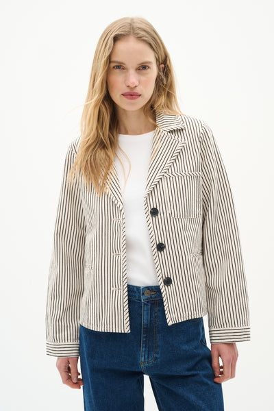 BaiIW Jacket Ecru/Black - 30110563 Thumbnail