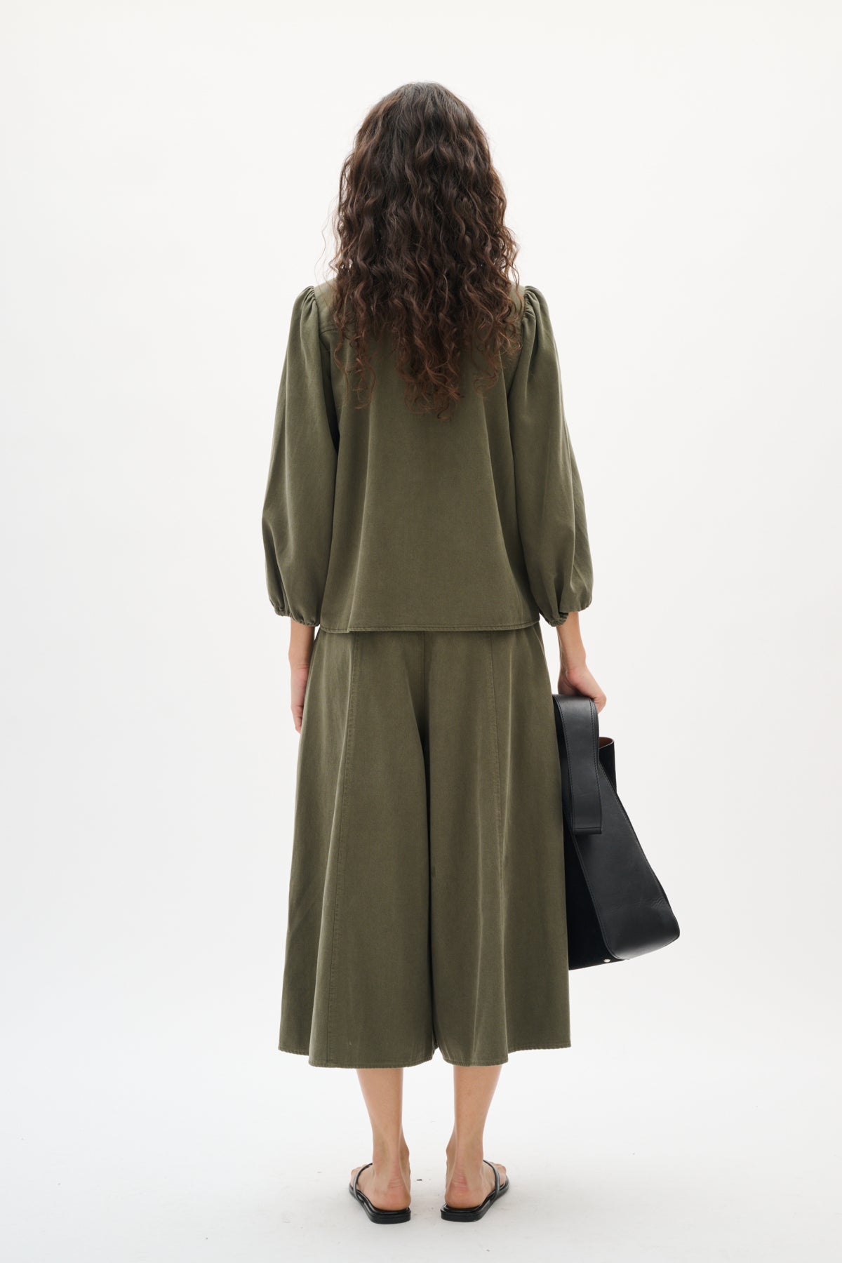 BallariIW Shirt Dusty Olive - 30110564