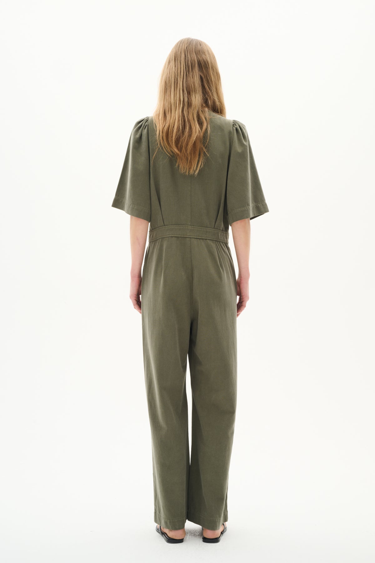 BallariIW Jumpsuit Dusty Olive - 30110565