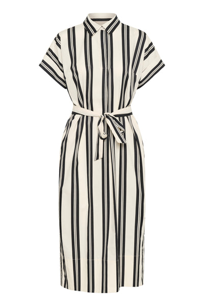 BalaIW Dress Black/Vanilla - 30110572 Thumbnail