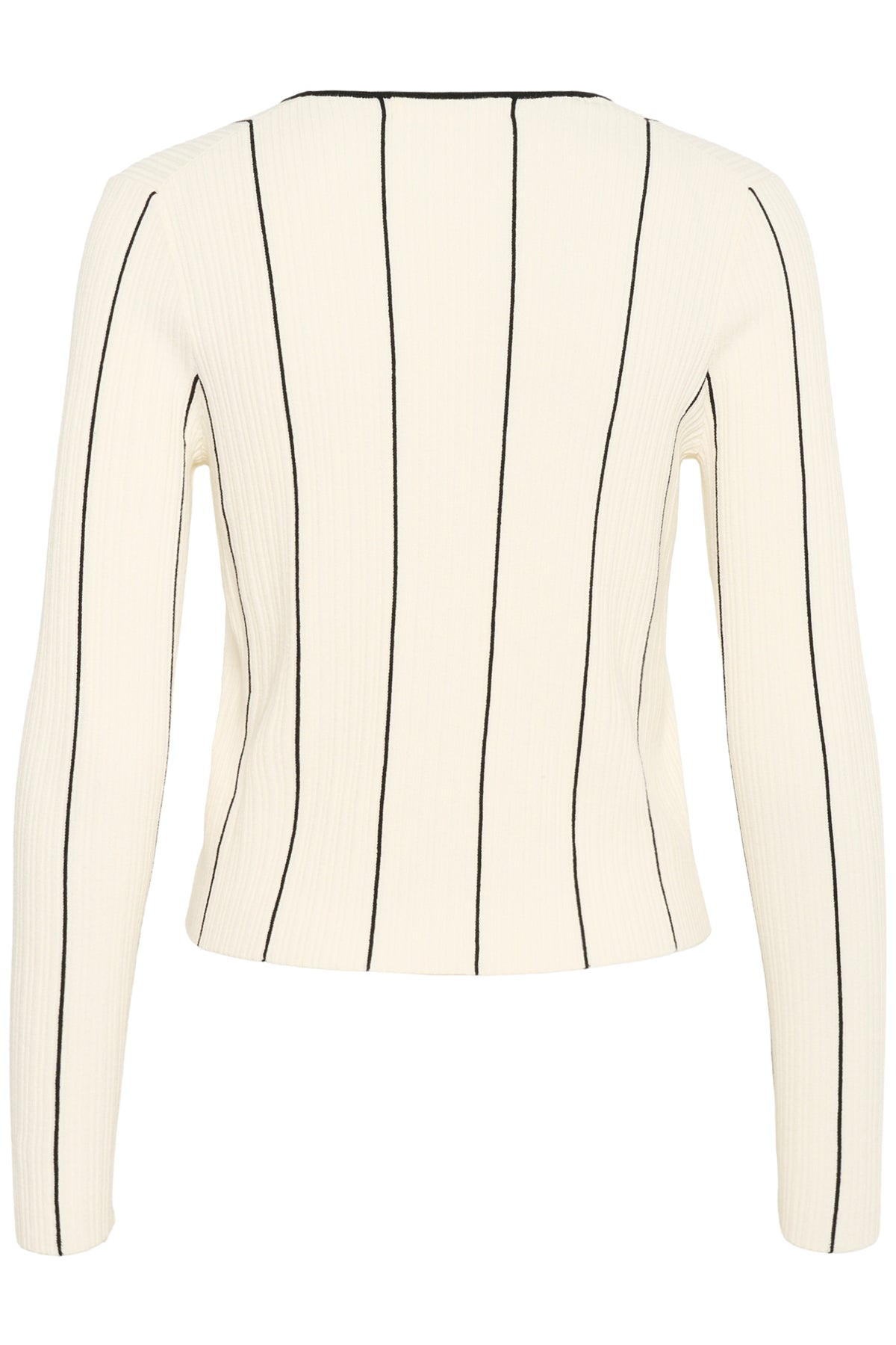 SaiaIW Cardigan Whisper White / Black - 30110575