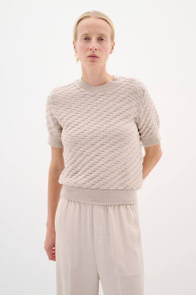 SabbieIW Shirt Haze/Stone - 30110577 Thumbnail