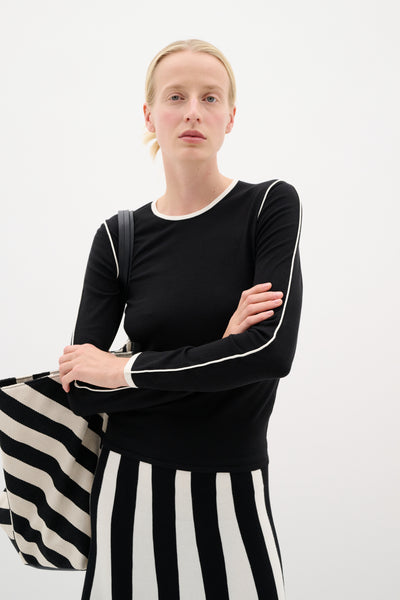 SaccoIW Pullover Black - 30110579 Thumbnail