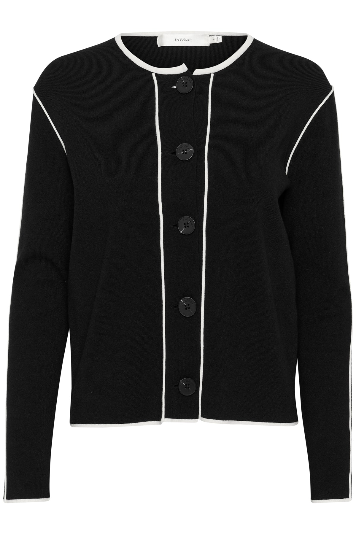 SaccoIW Cardigan Black - 30110580