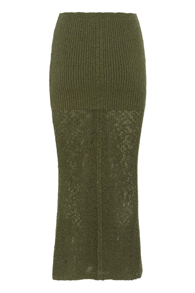 SigaIW Skirt Dusty Olive - 30110584 Thumbnail