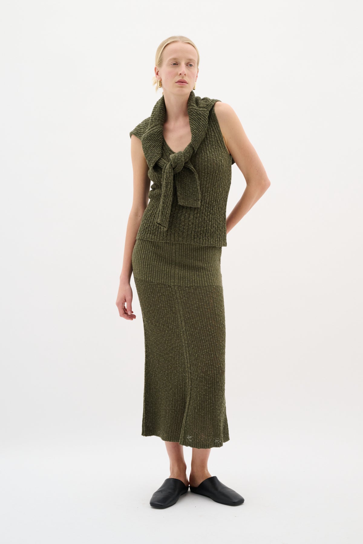SigaIW Skirt Dusty Olive - 30110584